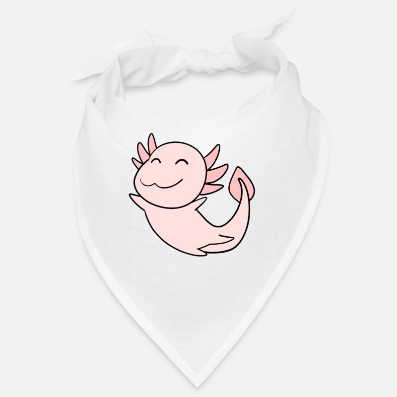 Axolotl Rose Doux Bandana