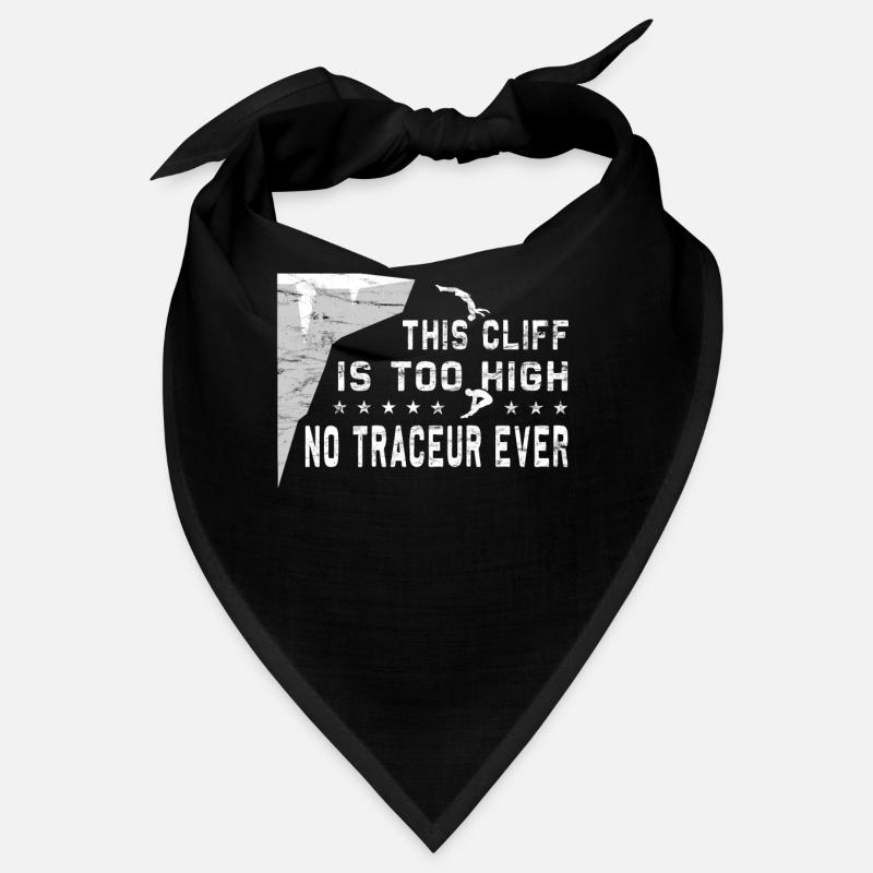 This cliff is too high - Klippenspringen Bandana