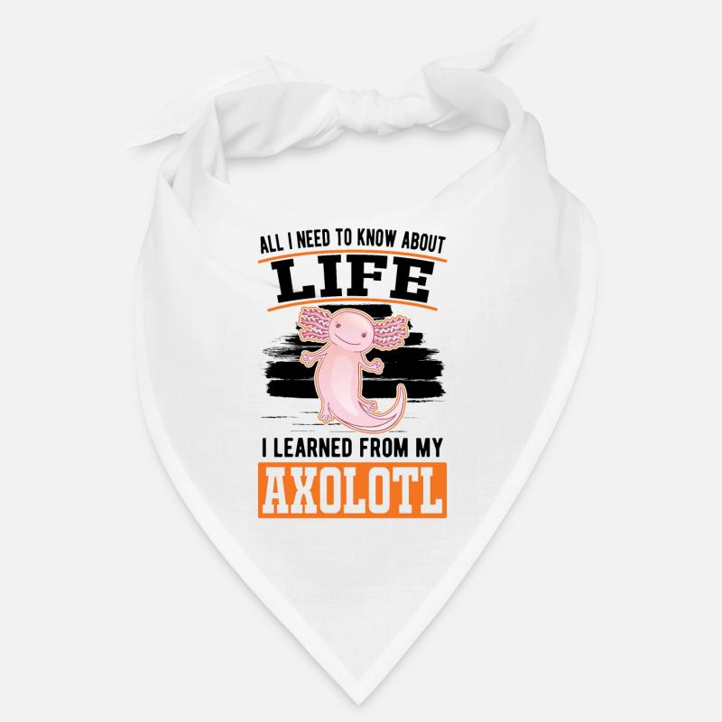 Axolotl Cadeau Queue Lurch Bandana