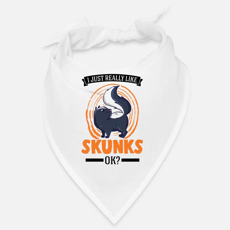 I just really like Skunks, ok Skunk Bandana