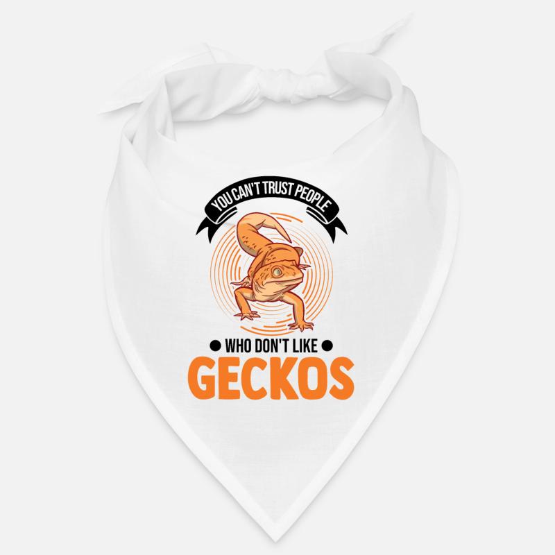 Gecko Geschenk Leopardgecko Bandana