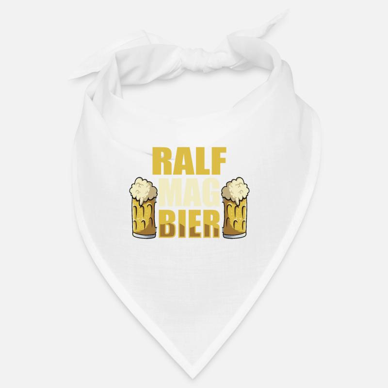 Ralf mag Bier Name Geburtstag Bandana