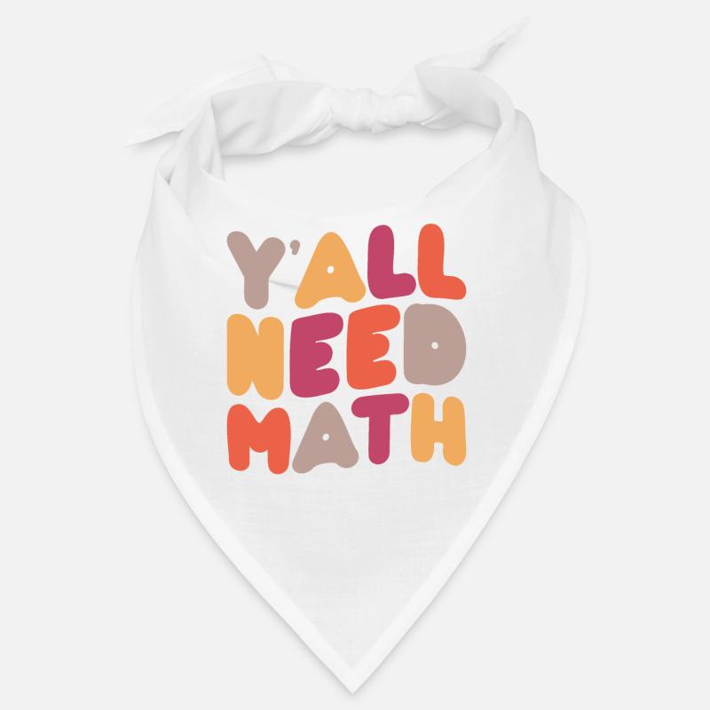 Mathe Mathematik Mathematiker Schule Nerd Geschenk Bandana
