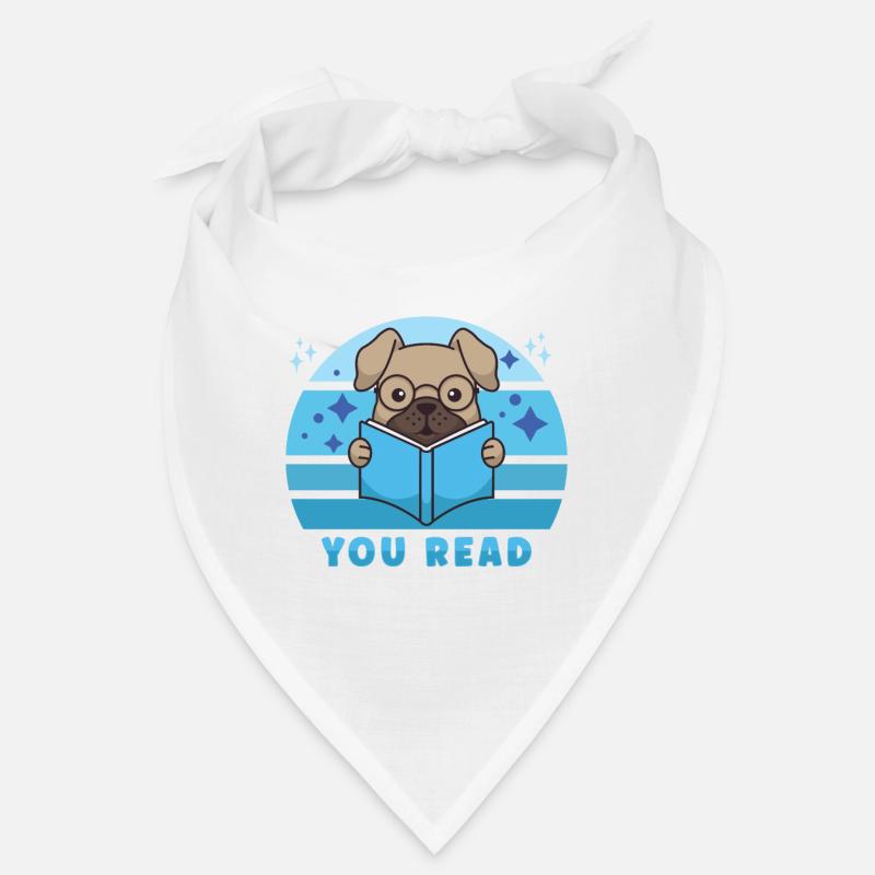 Book Reader Reading Literature Bookworm Gift Idea Bandana