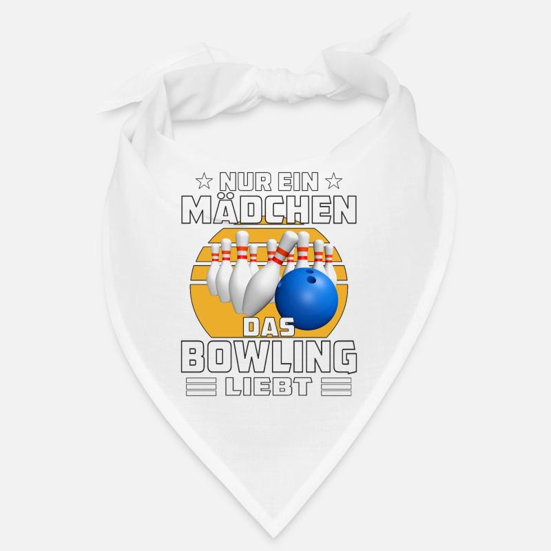 MÄDCHEN DAS BOWLING LIEBT Bandana