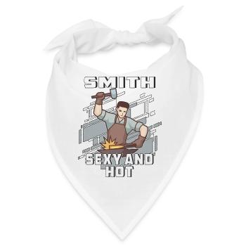 SMITH SEXY AND HOT - Bandana - Weiß - Vorne