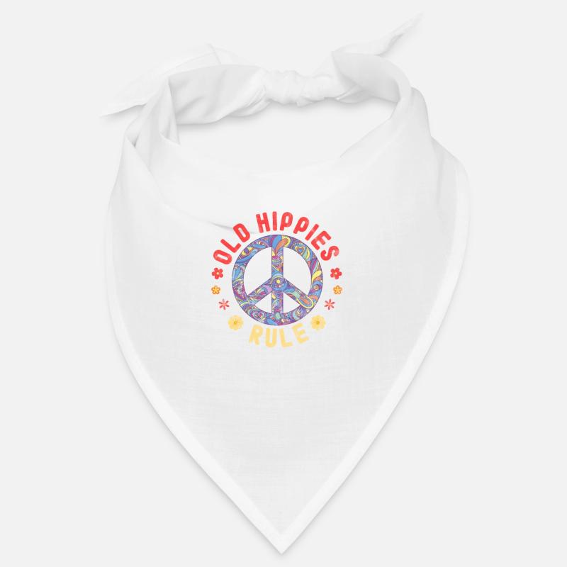 Hippie - Bandana - blanc
