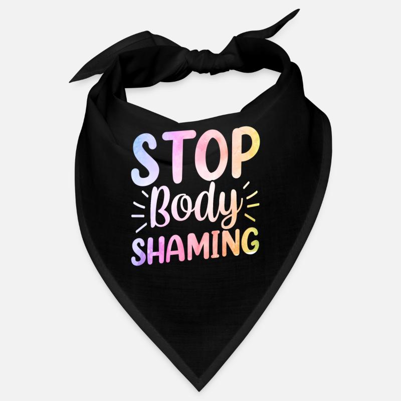 Schluss Mit Body Shaming Bodyshaming Ärgern Bandana