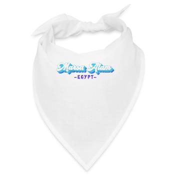 Urlaub Reise Ägypten Rotes Meer Marsa Alam - Bandana - Weiß - Vorne