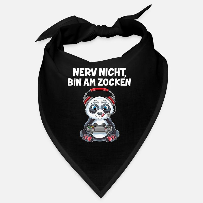 Nerv Nicht, Bin am Zocken Gaming Panda Bandana