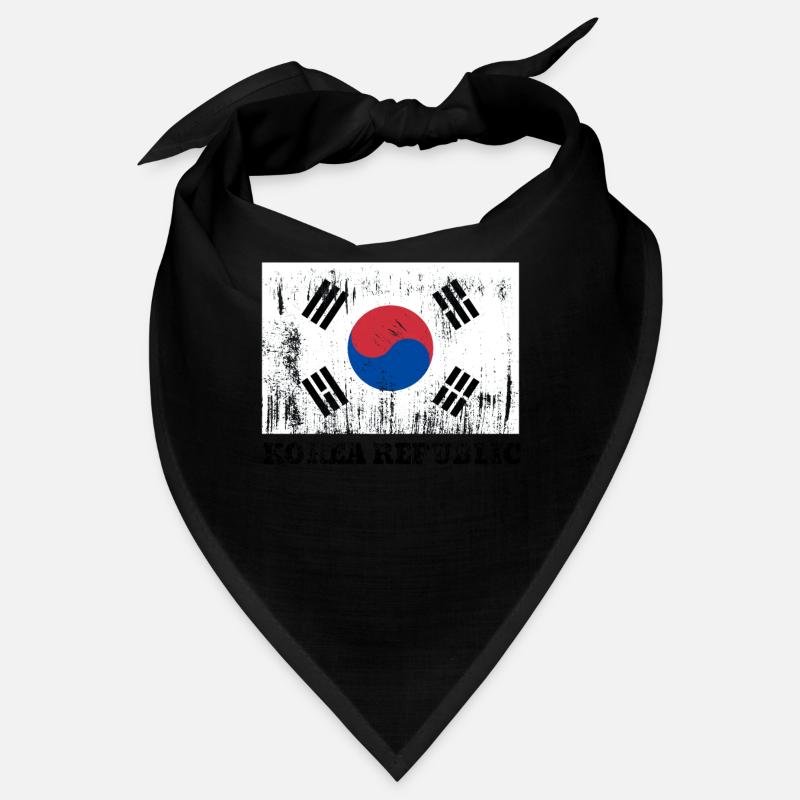 Drapeau de la République coréenne Fierté Drapeau coréen Bandana
