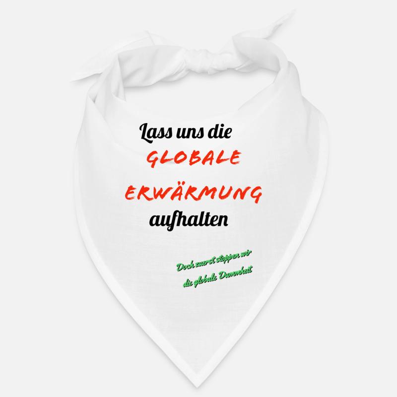 Global warming with humor Bandana