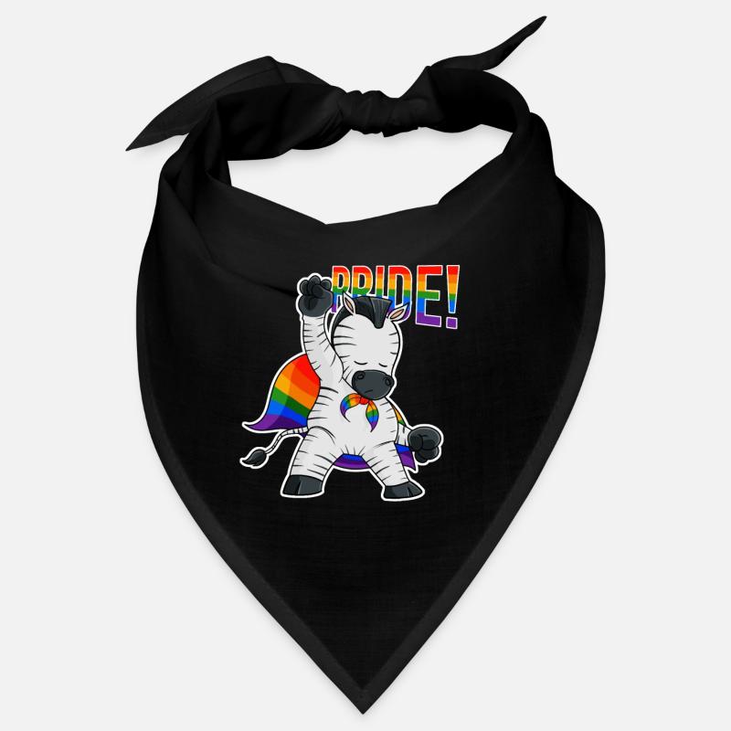 Zebra I LGBTQ Flag I Rainbow Flag I Gay Pride Bandana