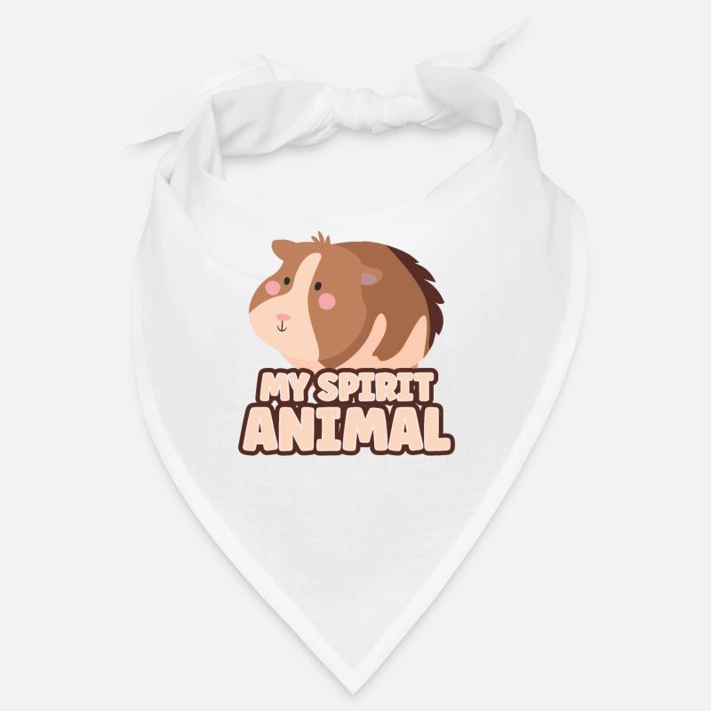 Idée cadeau de pomme de terre à fourrure pour les amateurs de cochon d’Inde Bandana