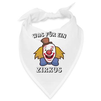 WAS FÜR EIN ZIRKUS - Bandana - Weiß - Vorne