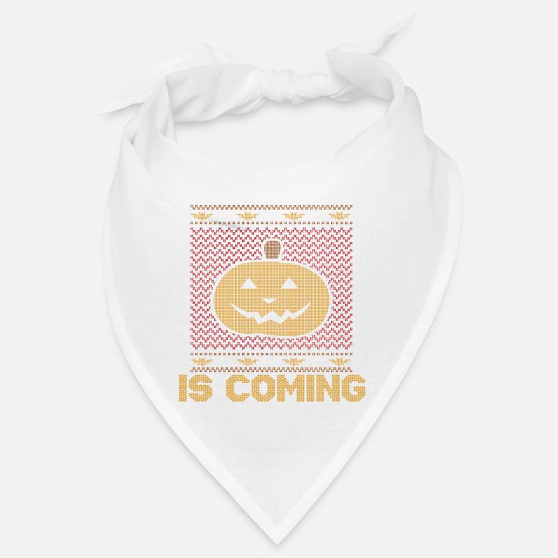 Stitch Pattern Pumpkin Creature à venir Halloween Bandana