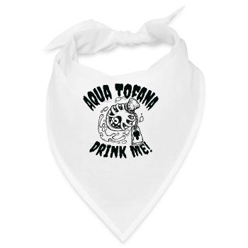 Aqua Tofana Drinking Mystery Fan Potion Drink - Bandana - Weiß - Vorne