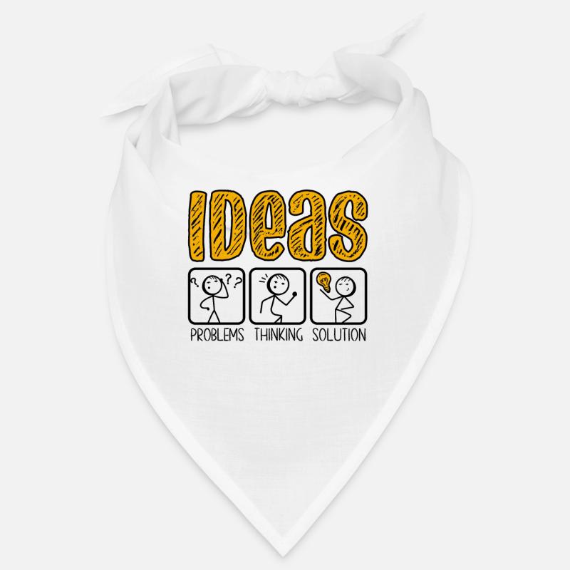 Problem Thinking Stick Figure Solution Thinker Bandana