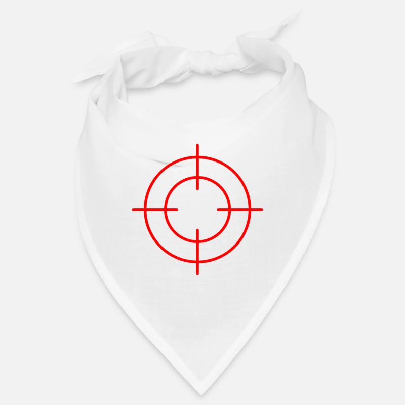 Target Bullseye Shooting Range Bandana