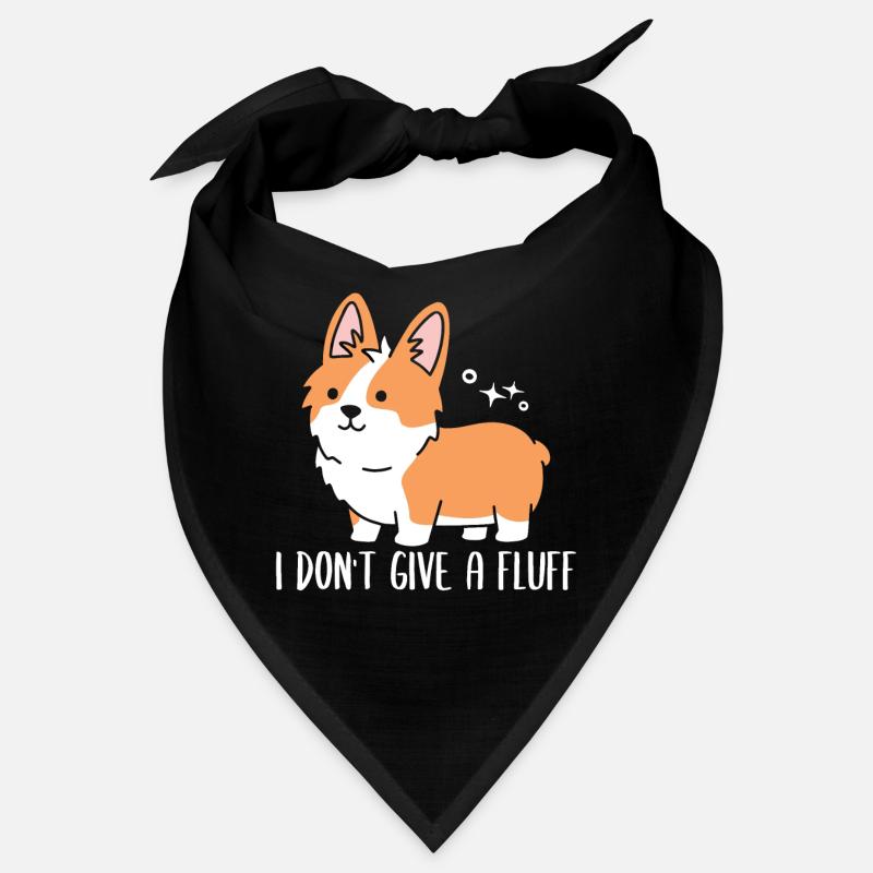 Je ne donne pas de peluches douces Corgi propriétaire de chien Bandana