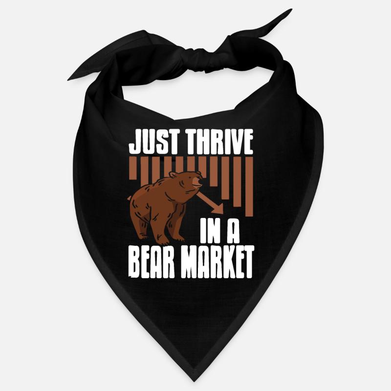 Il suffit de prospérer dans un marché baissier Cool Trader Design Bandana