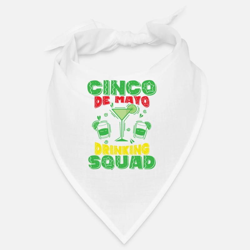 Cinco de Mayo Drinking Squad Feiertag Mexiko Bandana