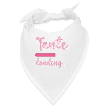Tante 2023 loading Nichte Neffe Baby Tanten - Bandana - Weiß - Vorne