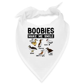 Lustige Tölpel-Seevögel-Sammlung - Bandana - Weiß - Vorne