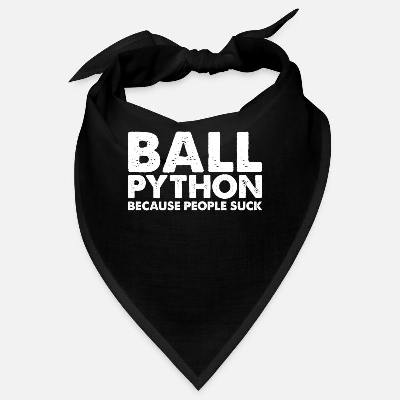 Les gens sucent le serpent python roi Bandana