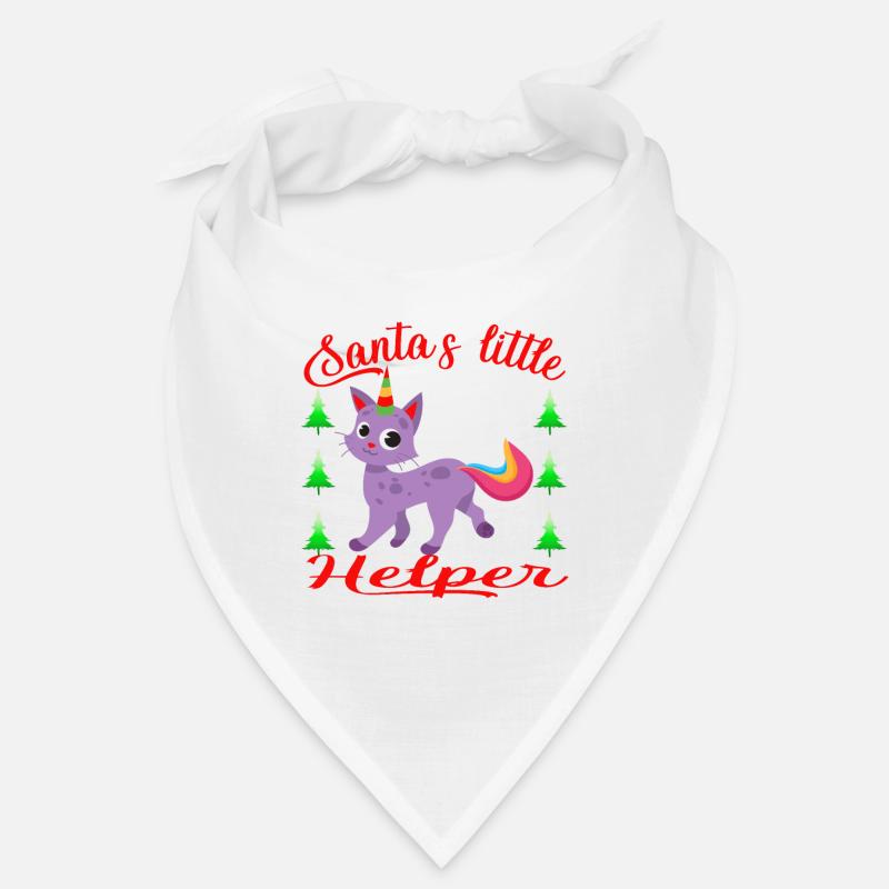 Christmas Santa's Little Helper Bandana