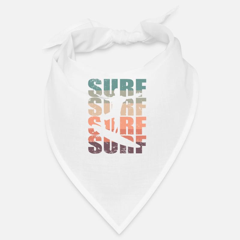 Surf Surf Surf Surf Surfboard Bandana