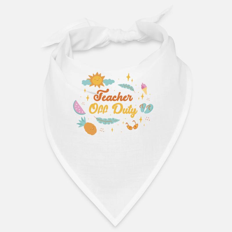 Teacher Off Duty Teacher Gift Bandana