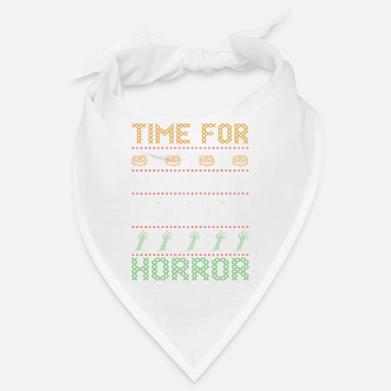 Stitch Pattern Horror Creatures Halloween Bandana
