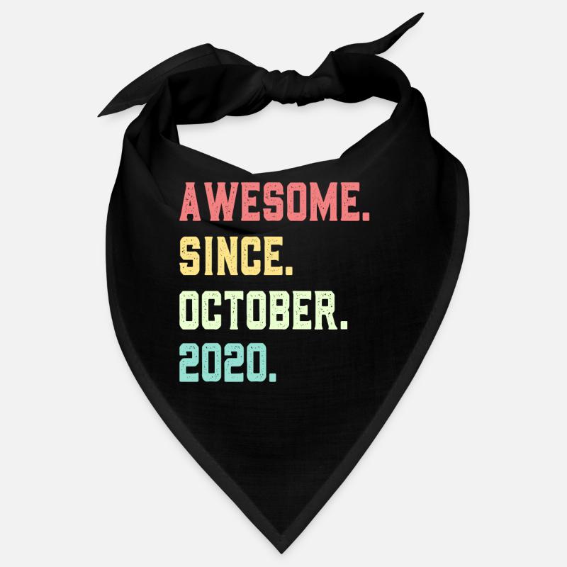 Awesome Since October 2020 Bandana