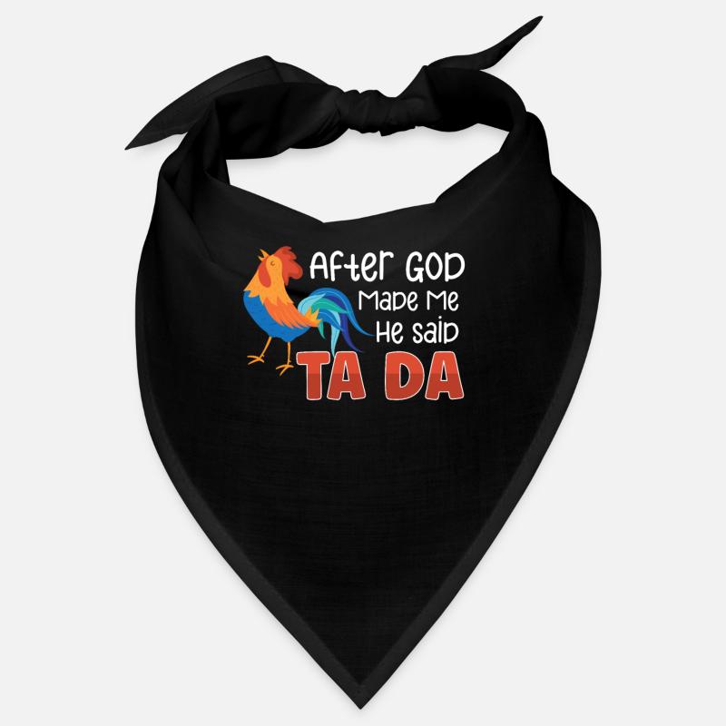 Poulet Fermier Cadeau Drôle Poulets Ferme de Campagne Bandana