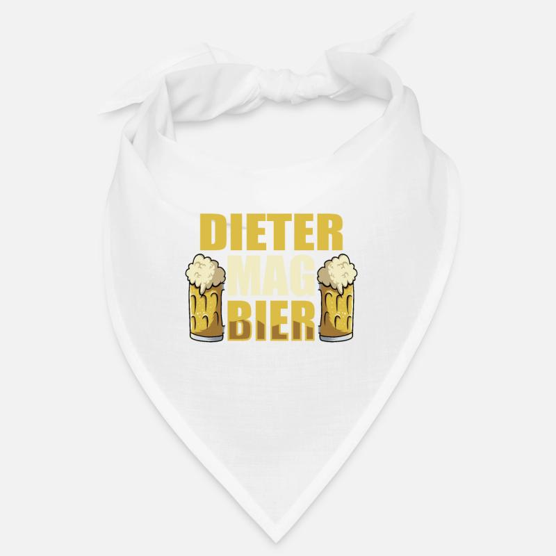 Dieter mag Bier Name Geburtstag Bandana