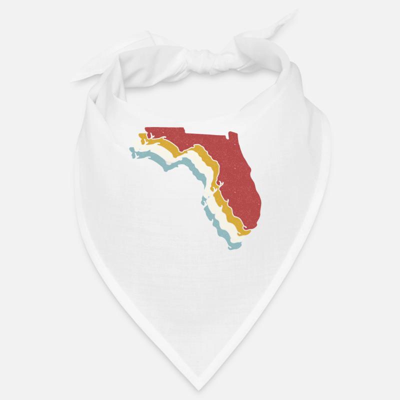 USA State - Vintage Map Florida Bandana