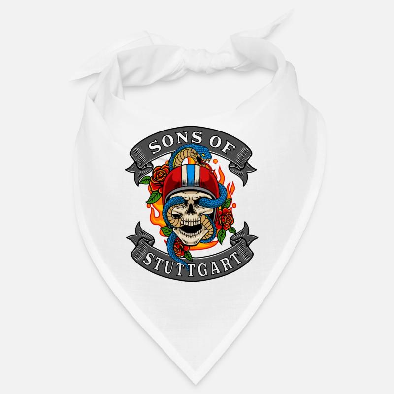 Stuttgart Biker Gift sons of Stuttgart Bandana