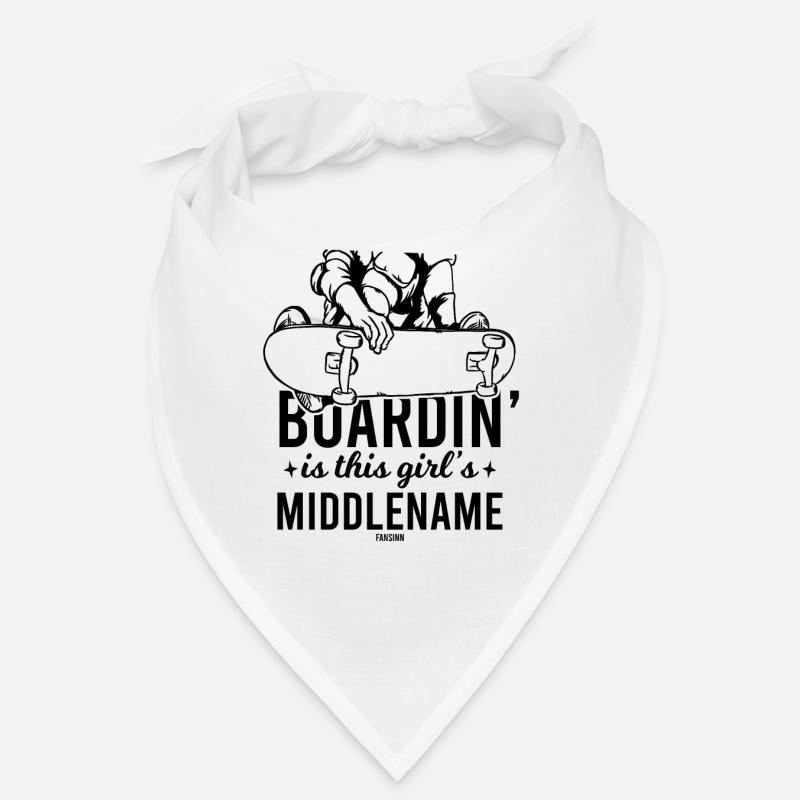 Skateboard Deck Mädchen Ollie Bandana