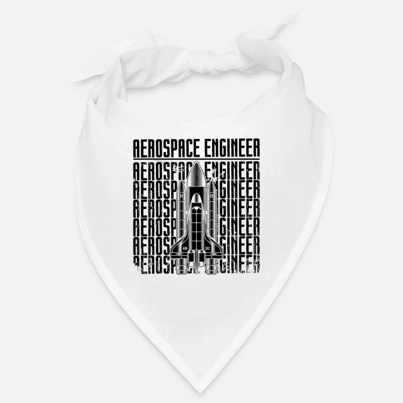 Aerospace Engineer Rocket Ship Science Space Bandana