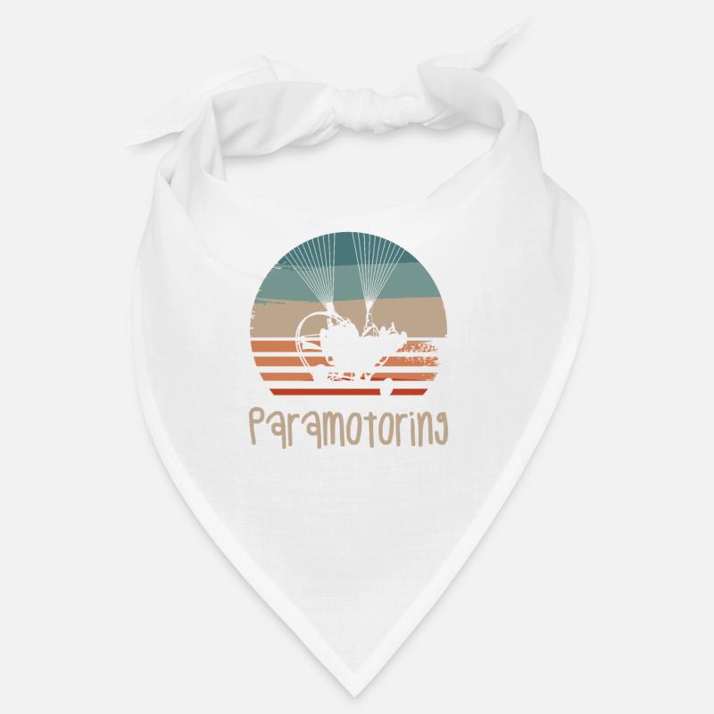 Retro Vintage Classic Paramotoring Paragliding Bandana