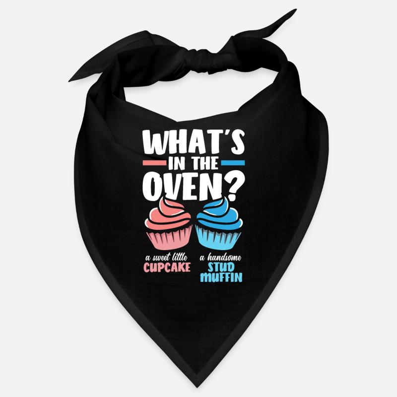 Cupcake Oder Muffin Gender Reveal Party Bandana