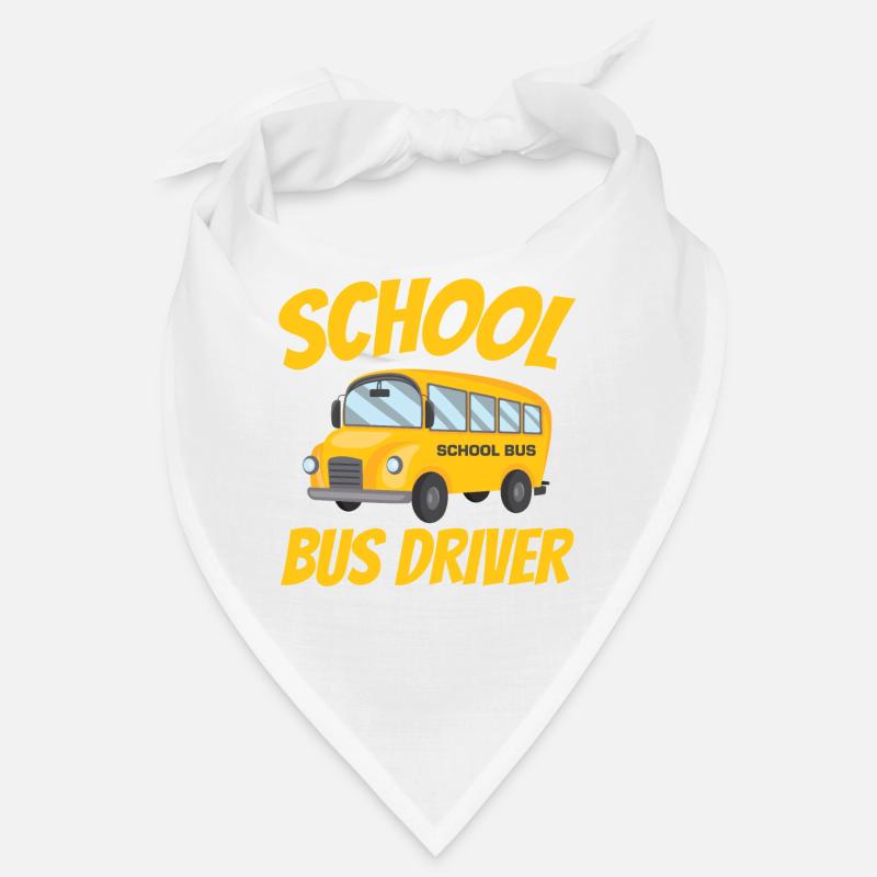 Chauffeur d’autobus scolaire Autocar De voyage Bandana