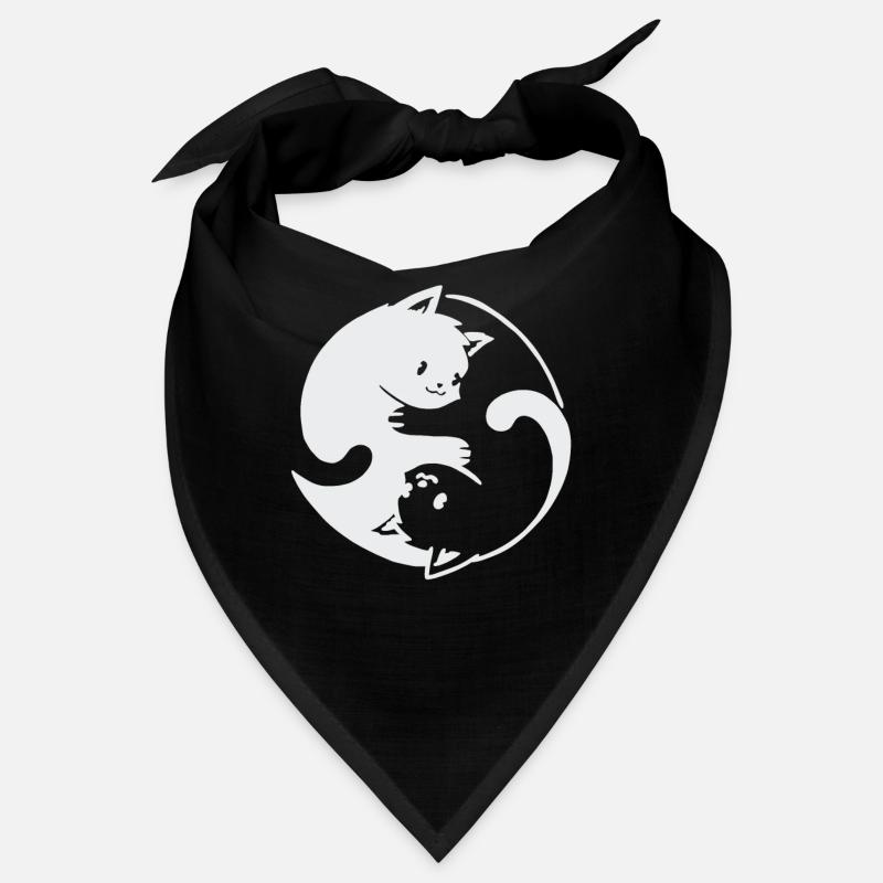 Yin Yang Chat Design Bandana