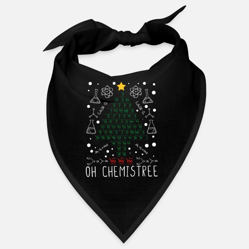 Science Arbre de Noël Chimie Lustig Chimiste Bandana
