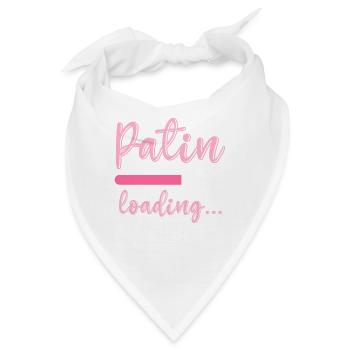 Patentante 2023 loading Patenkind Baby Patentante - Bandana - Weiß - Vorne