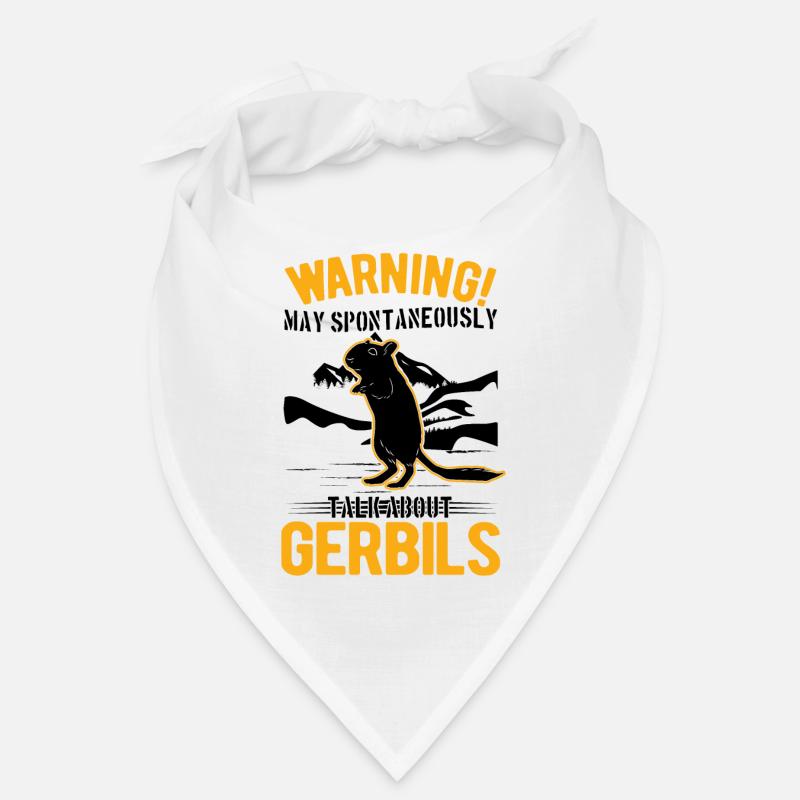 Avertissement Gerbille de course rat gerbille Bandana