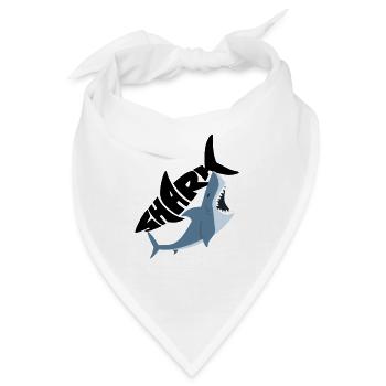 Hai Babykleidung Kinderkleidung - Bandana - Weiß - Vorne