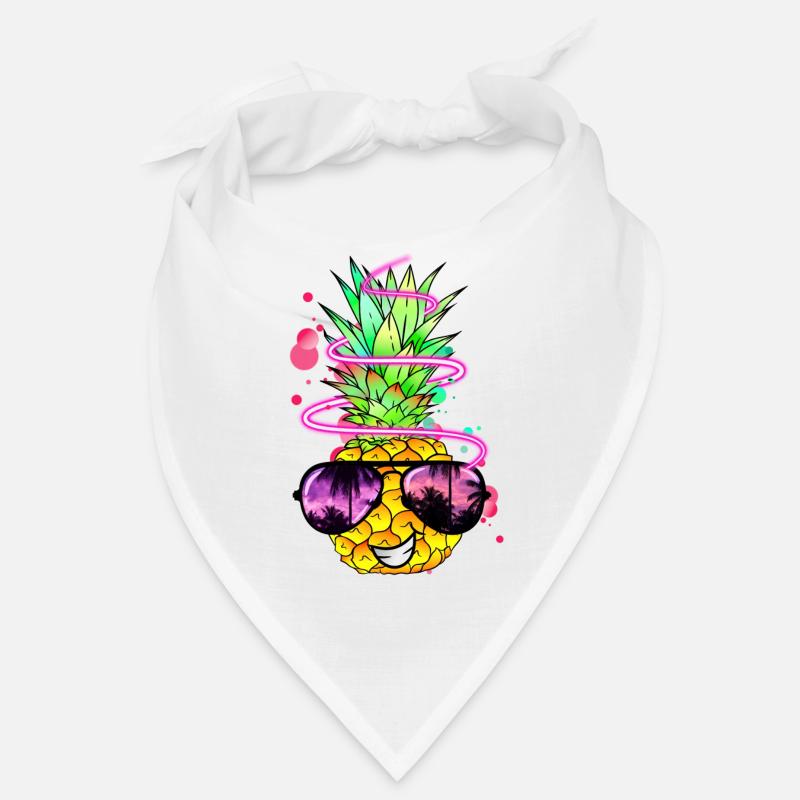 Ananas cool bunt spritzig Bandana