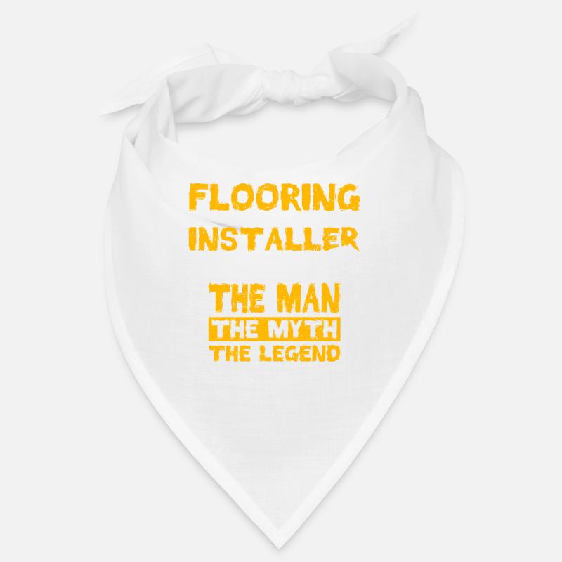 Flooring installer man myth legend Bandana